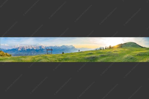 Wandern am Rosswank im Estergebirge mit Aussicht zum Wettersteingebirge - Bergwandern vom Feinsten 6:1  -- Wank mit Wetterstein - mehr Infos bei www.Kriner-Weiermann.de