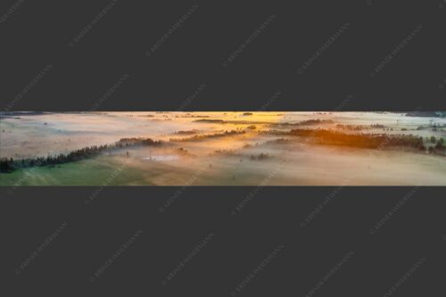 Nebelstimmung im Kochlermoos - Schleiergewand 6:1  -- Morgenstimmung bei Kochel - mehr Infos bei www.Kriner-Weiermann.de