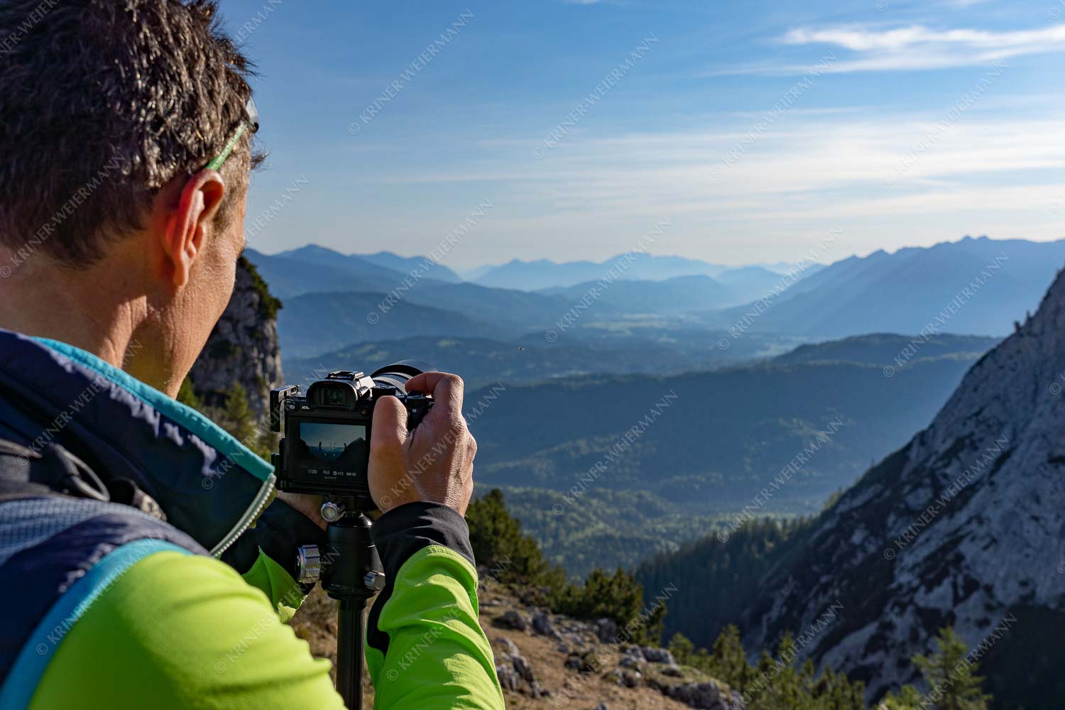 Früh unterwegs auf Bilderjagd - Buidlmacher III 3:2  -- Fotograf im Wettersteingebirge - mehr Infos bei www.Kriner-Weiermann.de