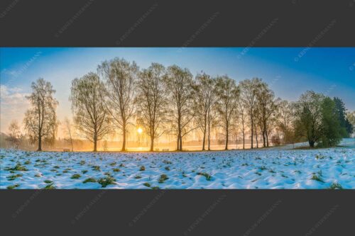 Blick über den Staffelsee in Uffing in den Sonnenaufgang - In der Früh 2,5:1  -- Uffing am Staffelsee - mehr Infos bei www.Kriner-Weiermann.de