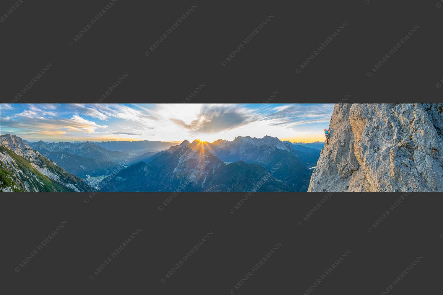 Vroni Kammermeier in der Route -die Kür- an der Gerber Südwand im Karwendel - In der Kür 5:1  -- Klettern Gerbersüdwand im Karwendel - mehr Infos bei www.Kriner-Weiermann.de