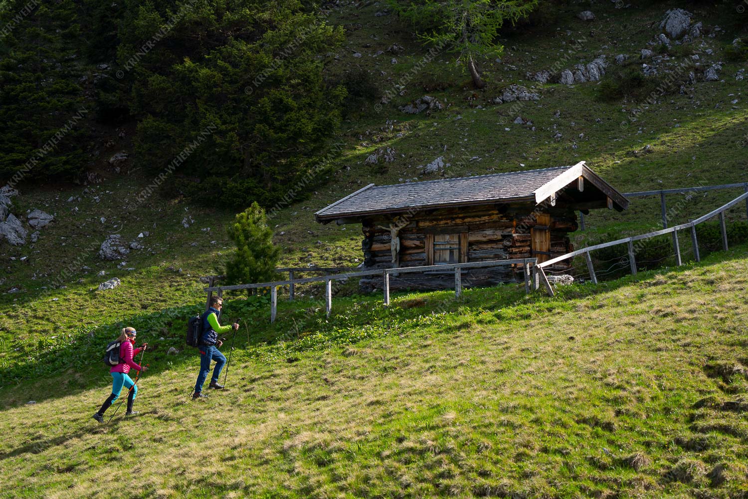 Wanderung zum Kämikopf im Wettersteingebirge - Wanderung Kämi IX 3:2  -- Frühling im Wettersteingebirge - mehr Infos bei www.Kriner-Weiermann.de