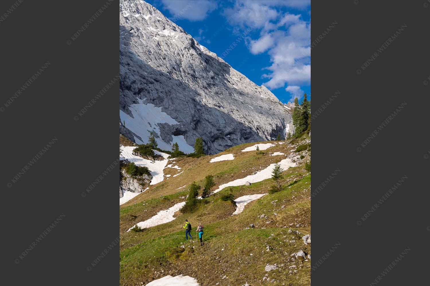 Wanderung zum Kämikopf im Wettersteingebirge - wanderung Kämi VI 2:3  -- Frühling im Wettersteingebirge - mehr Infos bei www.Kriner-Weiermann.de