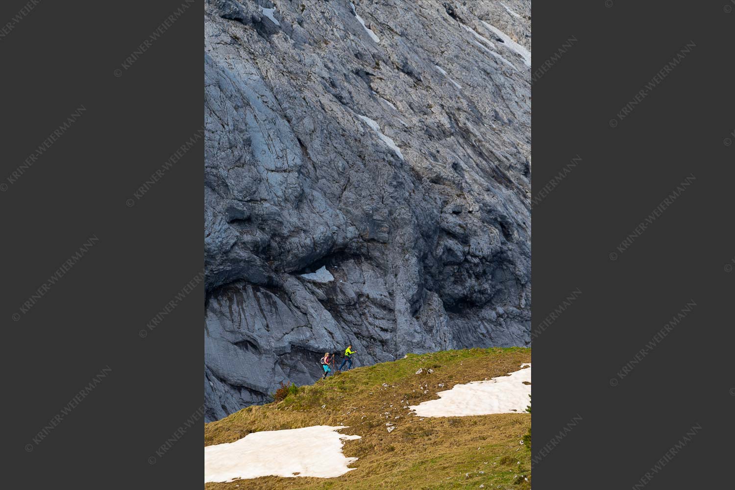 Wanderung zum Kämikopf im Wettersteingebirge - wanderung Kämi VII a 2:3  -- Frühling im Wettersteingebirge - mehr Infos bei www.Kriner-Weiermann.de