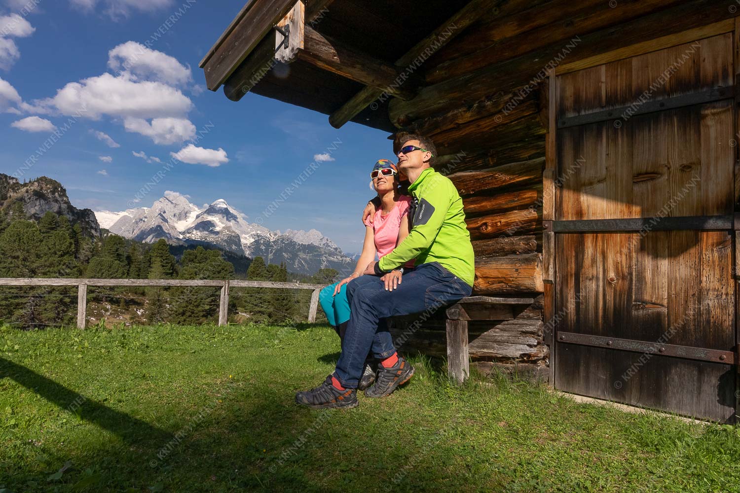 Wanderung zum Kämikopf im Wettersteingebirge - Wanderung Kämi X 3:2  -- Frühling im Wettersteingebirge - mehr Infos bei www.Kriner-Weiermann.de