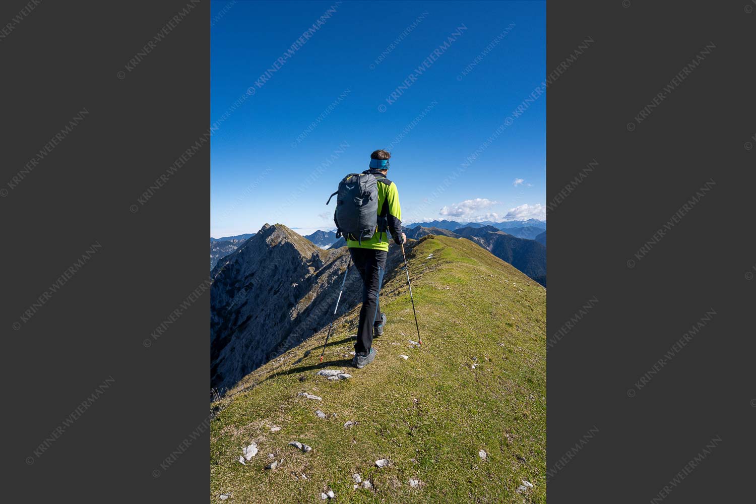 Wandern von der Kreuzspitze zur Kuchelbergspitze - Ammergau große Reibn3 2:3  -- Kreuzspitze Wanderung - mehr Infos bei www.Kriner-Weiermann.de