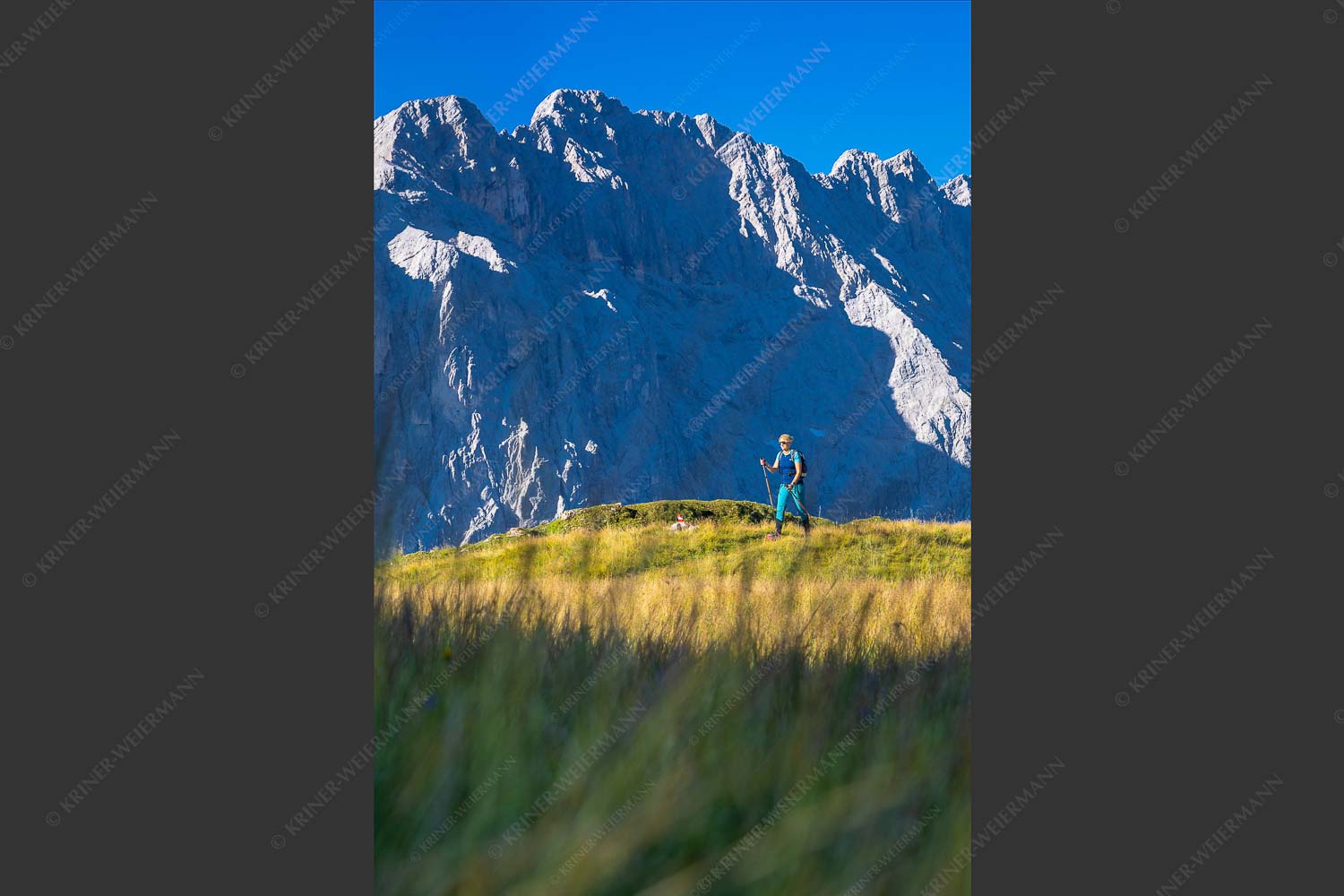 Bergwanderung zum Sunntiger im Karwendelgebirge - Hohe Wiesen 2:3  -- Wandern im Karwendel - mehr Infos bei www.Kriner-Weiermann.de