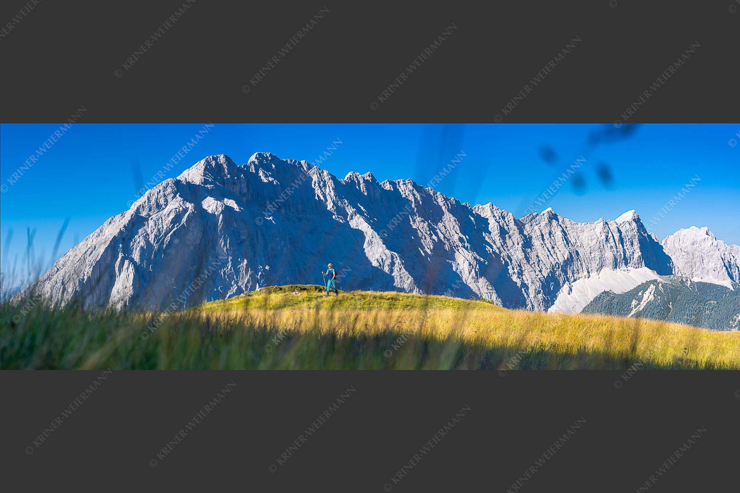 Bergwanderung zum Sunntiger im Karwendelgebirge - Hohe Wiesen 3:1  -- Wandern im Karwendel - mehr Infos bei www.Kriner-Weiermann.de