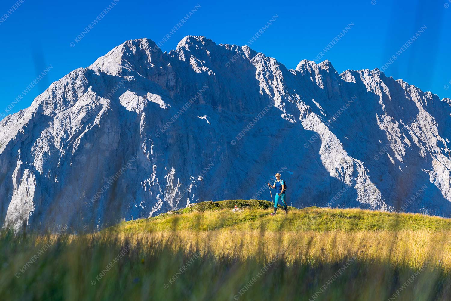 Bergwanderung zum Sunntiger im Karwendelgebirge - Hohe Wiesen 3:2  -- Wandern im Karwendel - mehr Infos bei www.Kriner-Weiermann.de