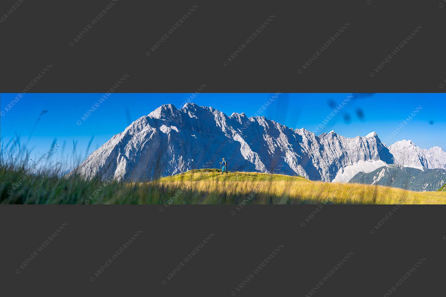 Bergwanderung zum Sunntiger im Karwendelgebirge - Hohe Wiesen 4:1  -- Wandern im Karwendel - mehr Infos bei www.Kriner-Weiermann.de
