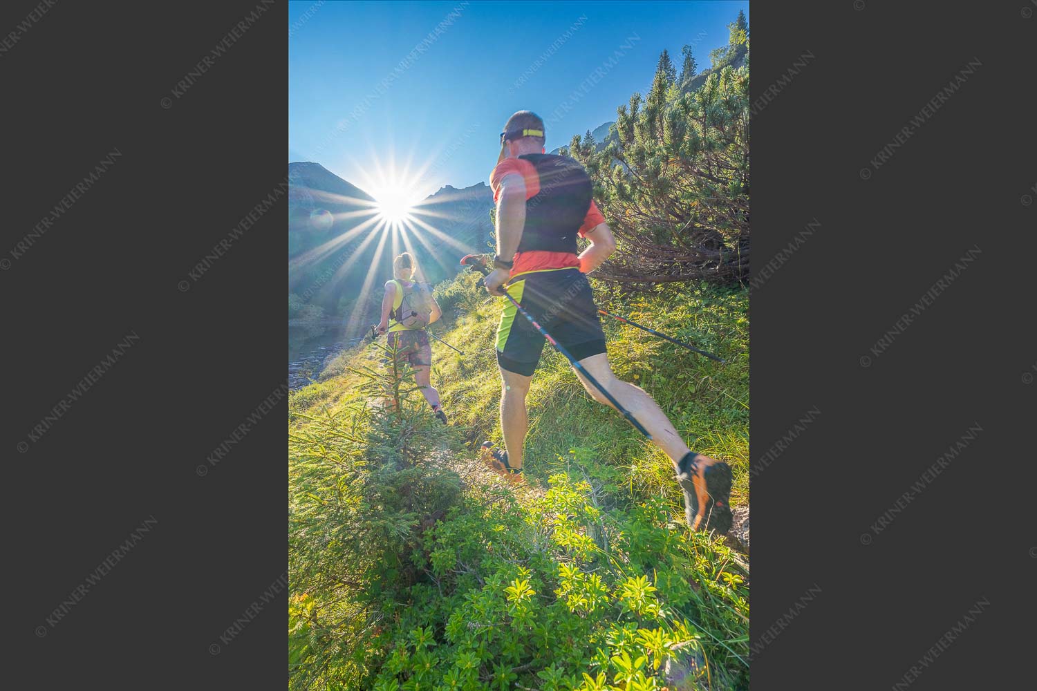Berglauftraining am Soiernsee im Karwendel - Trailrunning am Soiern IV 2:3  -- Traillauf im Karwendel - mehr Infos bei www.Kriner-Weiermann.de