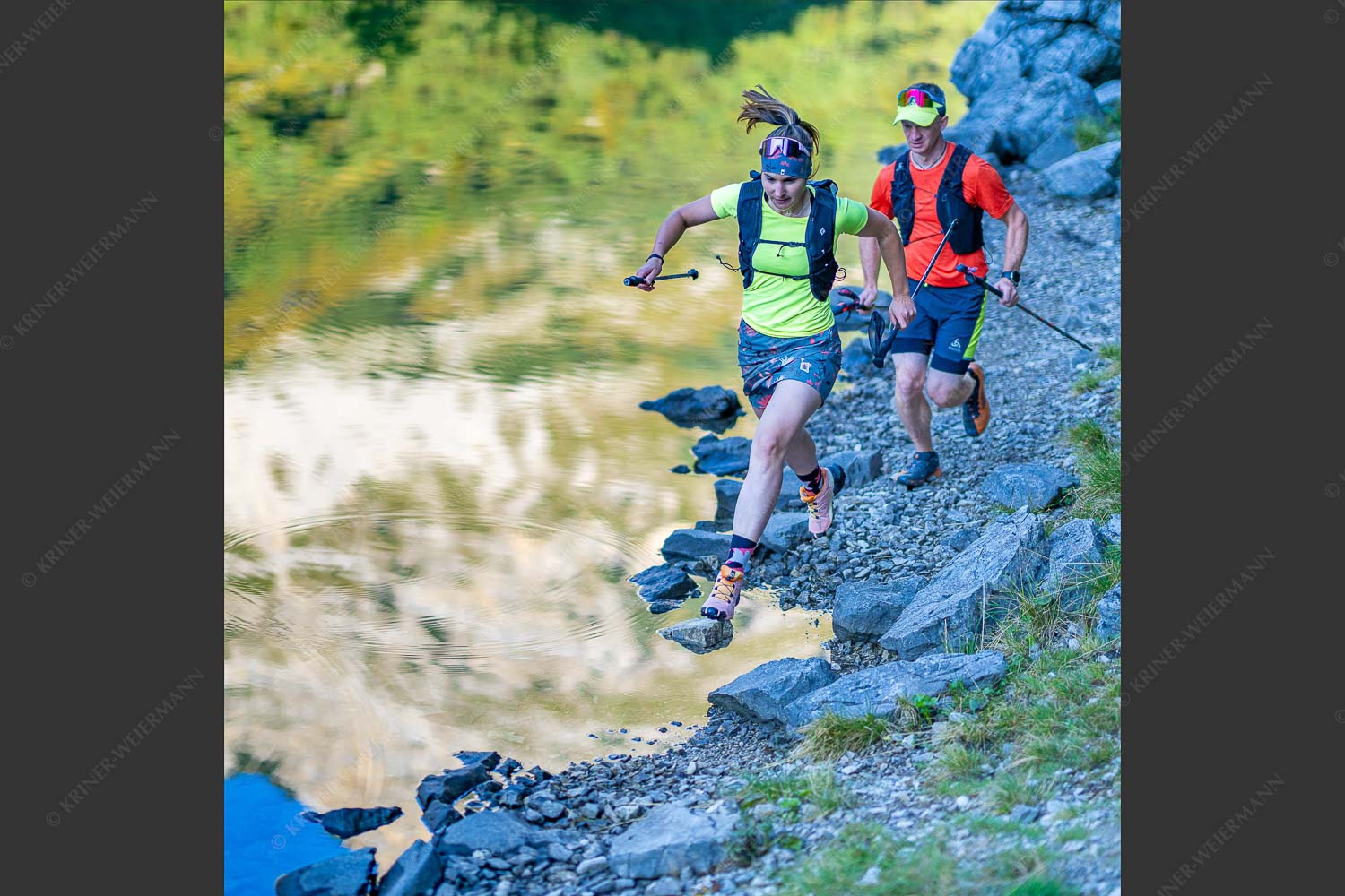 Berglauftraining am Soiernsee im Karwendel - Trailrunning am Soiern 1:1  -- Traillauf - mehr Infos bei www.Kriner-Weiermann.de