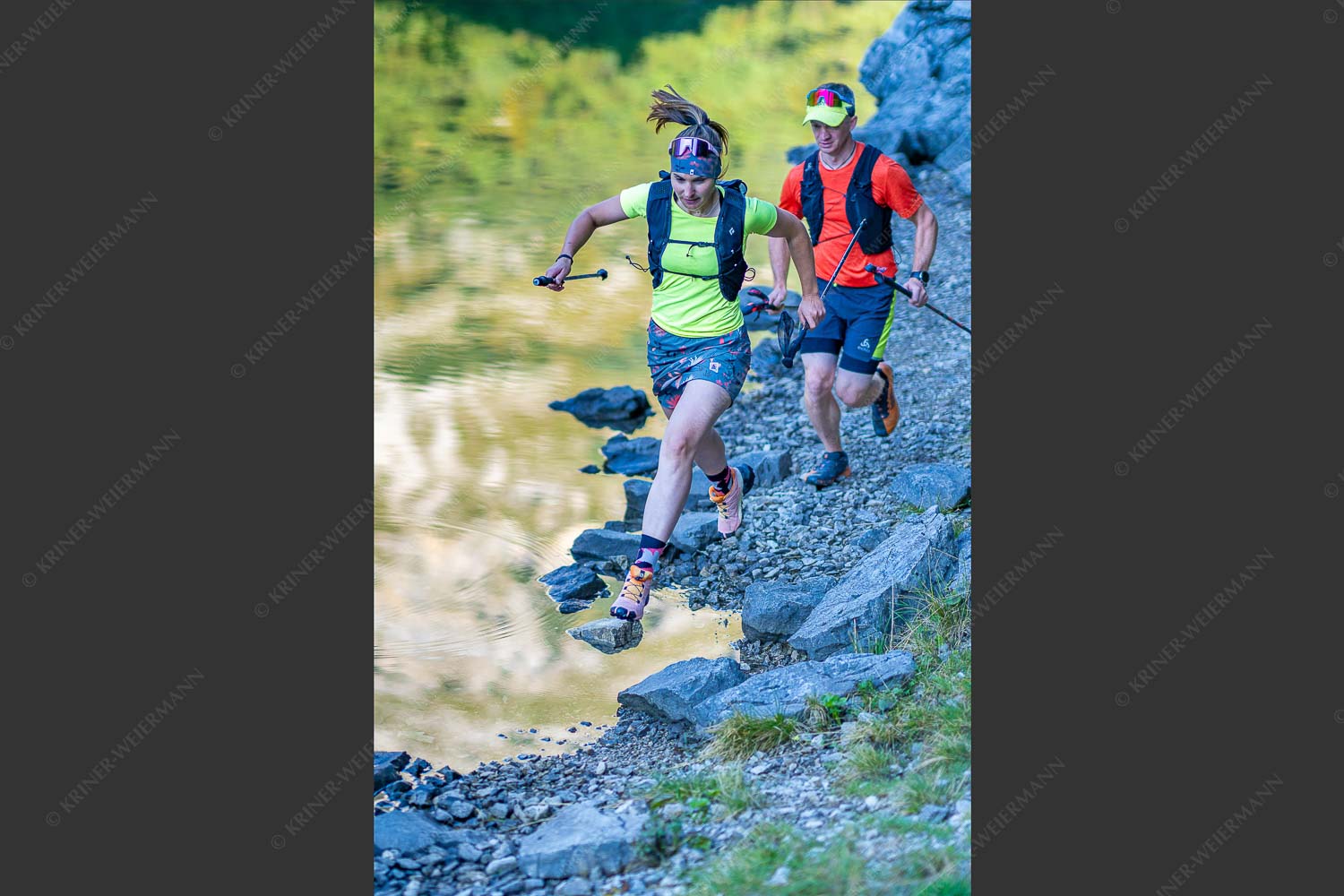 Berglauftraining am Soiernsee im Karwendel - Trailrunning am Soiern 2:3  -- Traillauf - mehr Infos bei www.Kriner-Weiermann.de