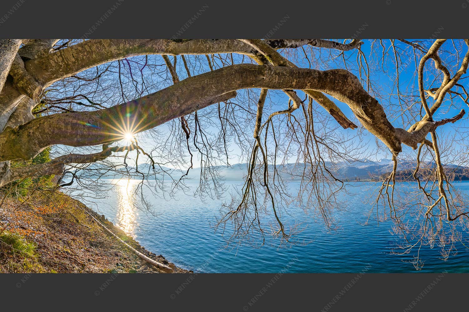 Sonnenaufgang am Walchensee - Trieblos 2:1  -- Walchensee Sonnenaufgang - mehr Infos bei www.Kriner-Weiermann.de