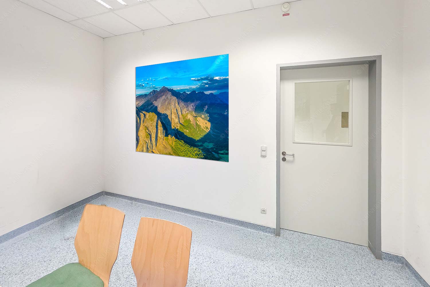 Speckkar und Lafatscher am Halleranger bei erstem Licht nach Gewitter - Raum 043-073 Karwendel Dome-Lafatscher im Karwendel 1:1 - mehr Infos bei www.Kriner-Weiermann.de