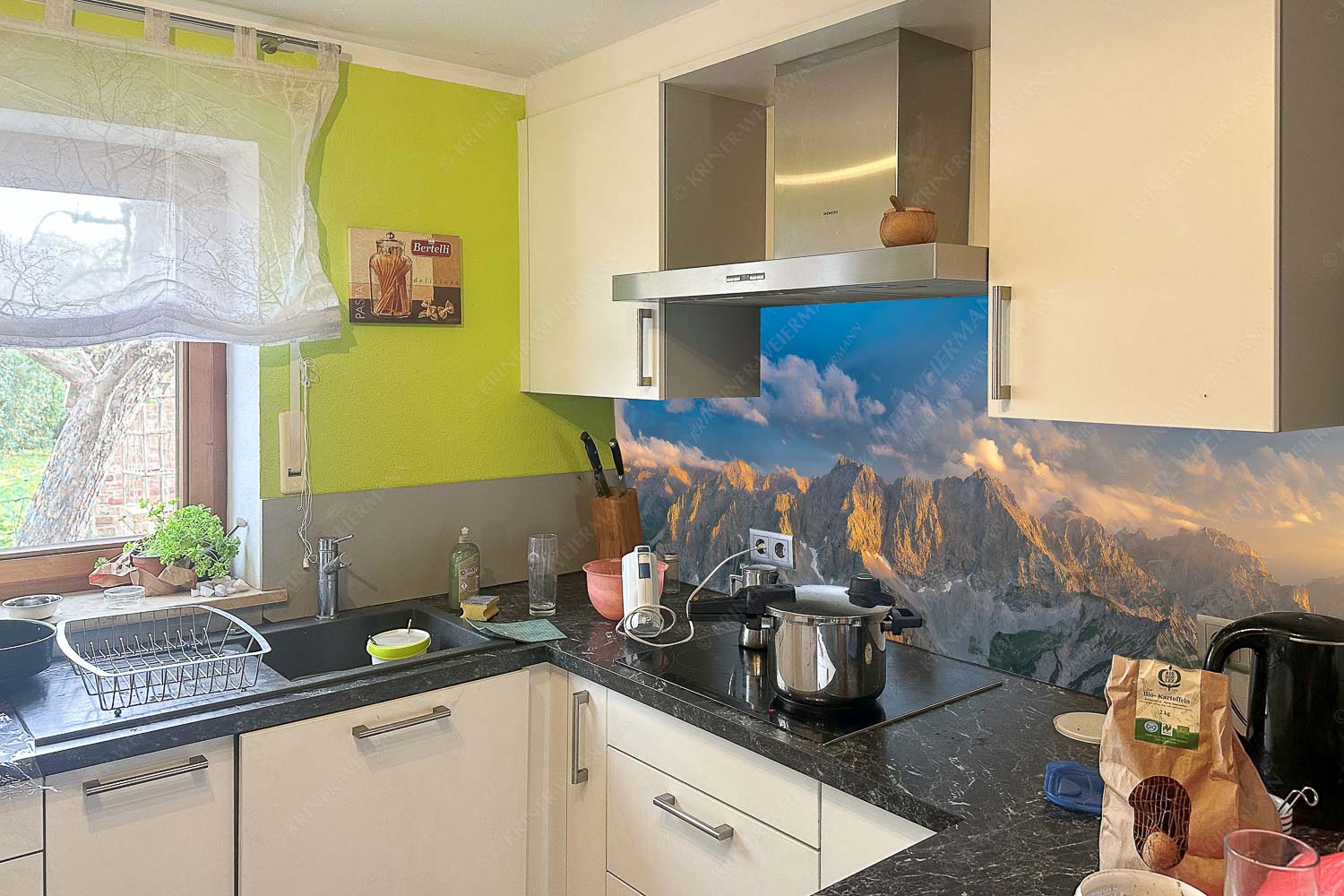 Blick von der Soiernspitze ins Karwendelgebirge - Küchespiegel rechts=1 Heiter bis wolkig Wurm rechts-Bäralpl Karwendel 3:1 - mehr Infos bei www.Kriner-Weiermann.de