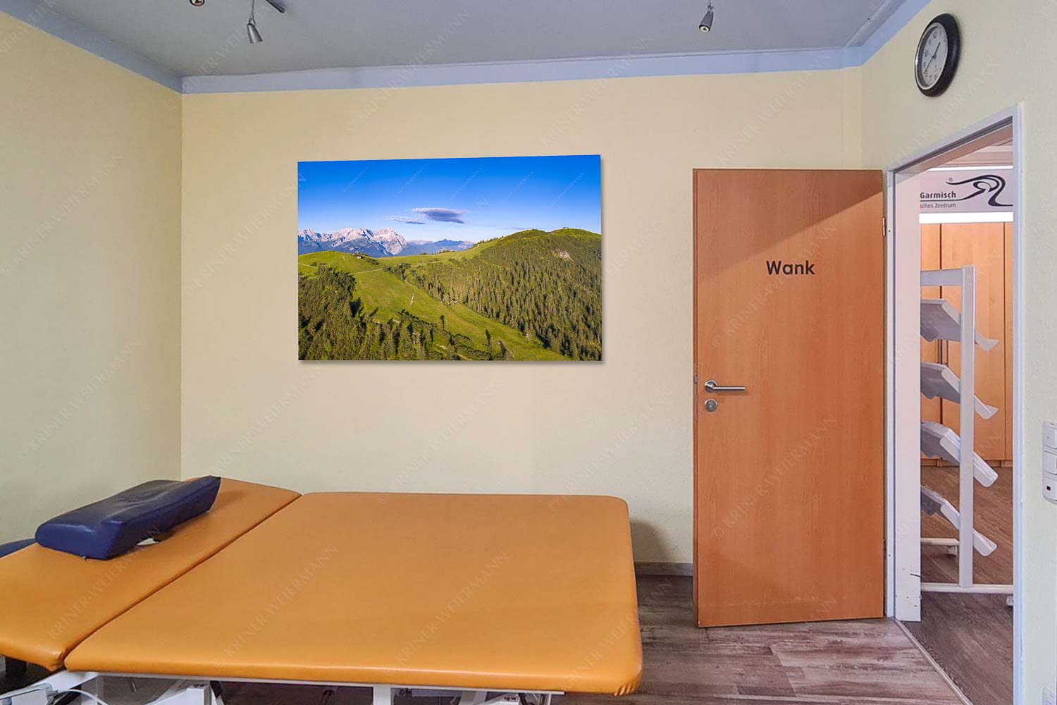 Blick über den Wank zum Wettersteingebirge - Wank Wank und Wetterstein-Roßwank 3:2 - mehr Infos bei www.Kriner-Weiermann.de