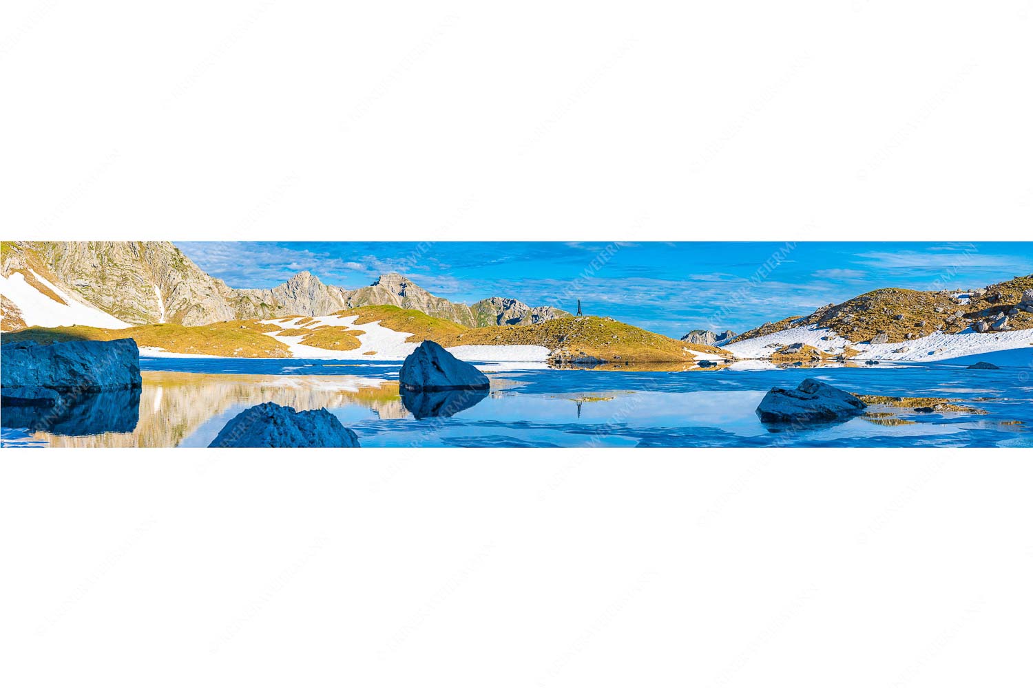 Morgens im Soierngebirge mit Blick zur Schöttlkarspitze - Kraftakt_5zu1 - mehr Infos bei www.Kriner-Weiermann.de